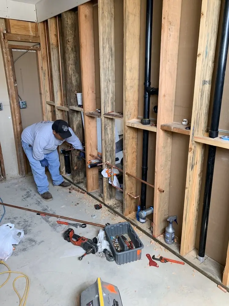 Commercial rough-in plumbing for Commercial Plumbing in San Elizario